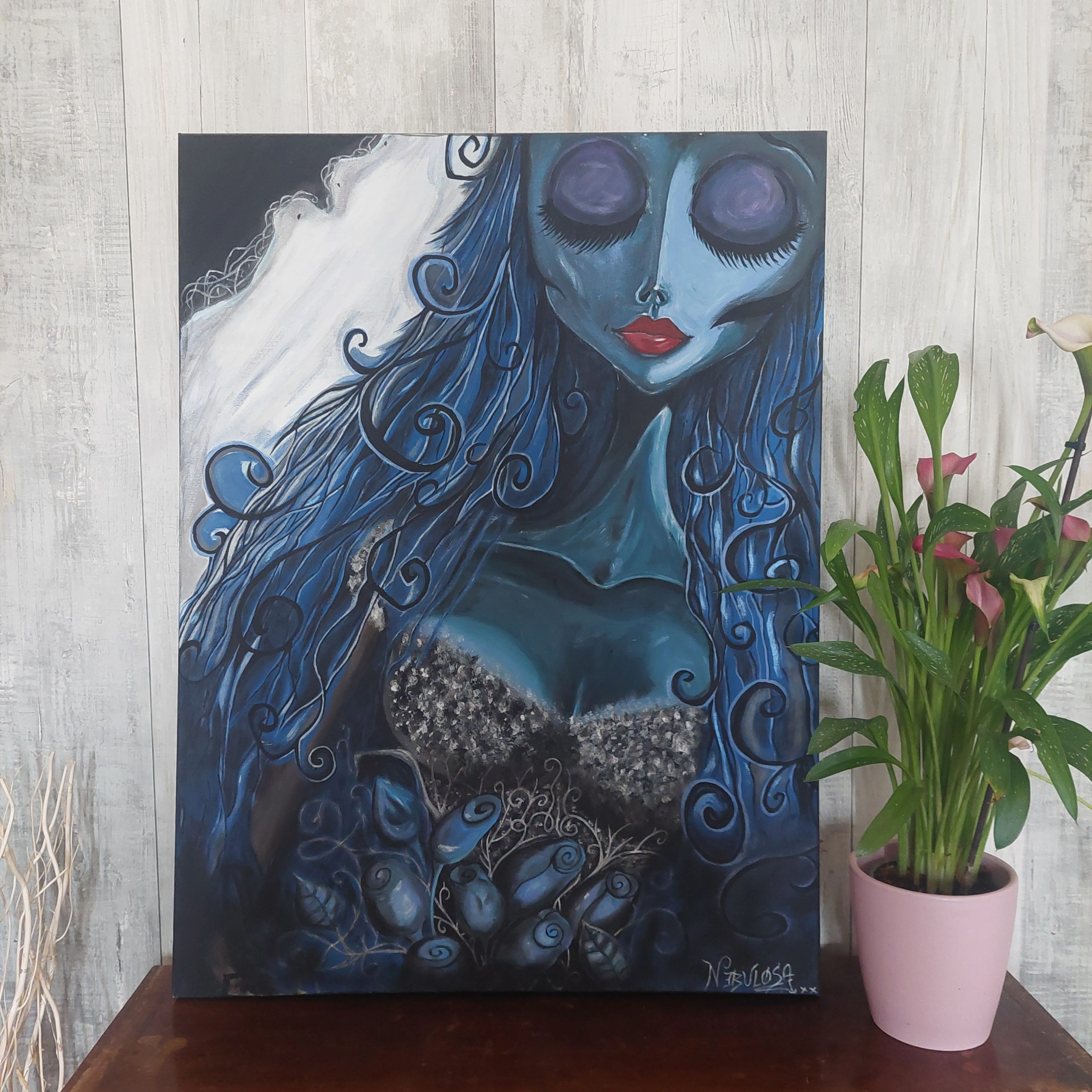 Ilustración llamada Onírica Tears To Shed